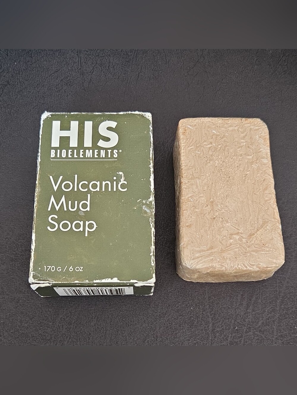 His Bioelements Volcanic Mud Soap Rare Discontinued Sealed New